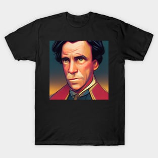 Franklin Pierce | Comics style T-Shirt